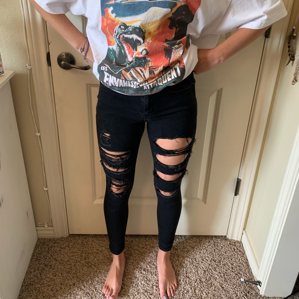 American Eagle black jeans